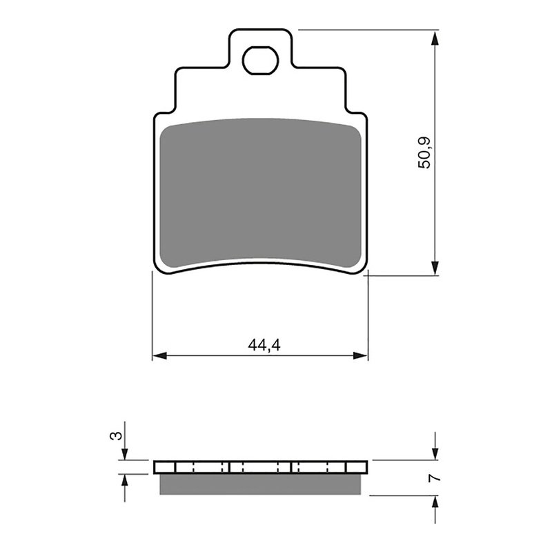 GOLDfren Brake Pads GF140 – K5