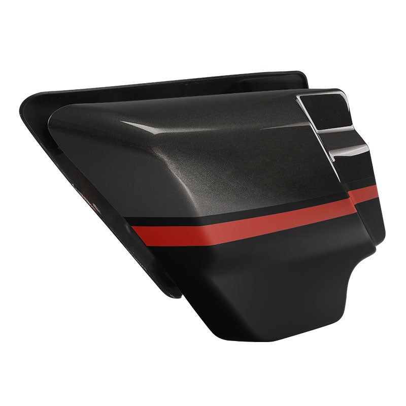 HR3 Dark Alloy / Black Denim  Side Covers 2018 CVO STREET GLIDE (FLHXSE )