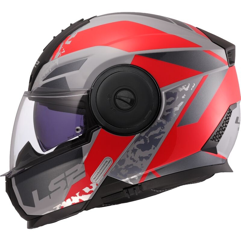 LS2 FF902 Scope 2 Oxyd Grey / Red