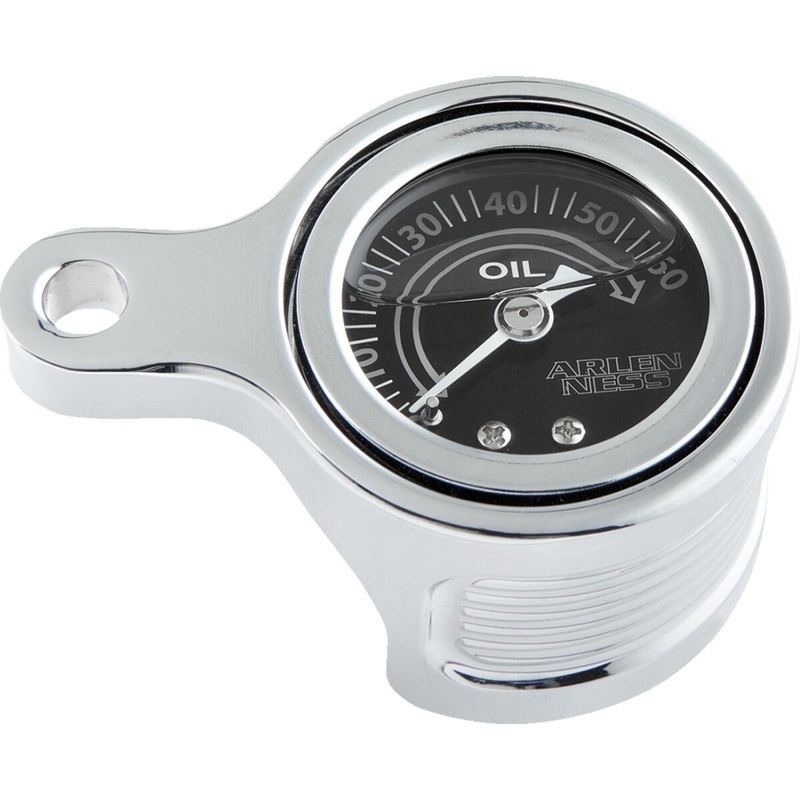 Method Oil Pressure Gauge, Chrome – 17+ Milwaukee 8