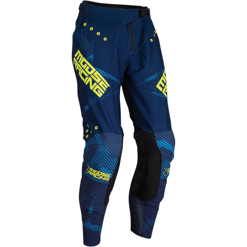 Moose Racing Agroid Trouser Navy / Hi-Vis