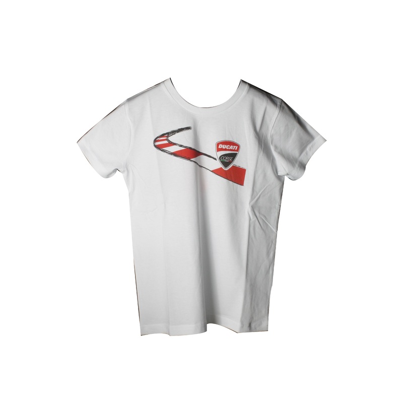 MotoGP Ducati Racing Kids (8-10) T-Shirt (White)