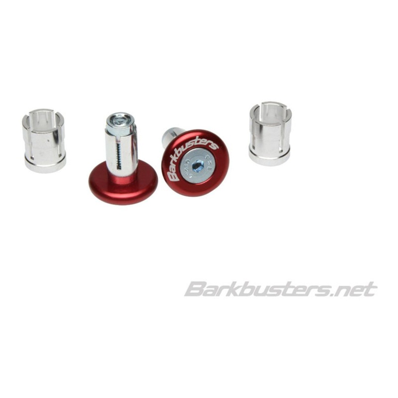 Barkbusters Bar End Plug 14mm/18mm – Red (Pair)