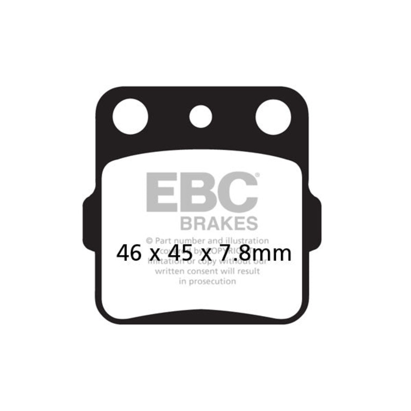Brakes – FA084TT Carbon – EBC (Rear)