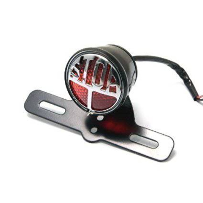Covert Classic Stop Emblem Taillight – Black