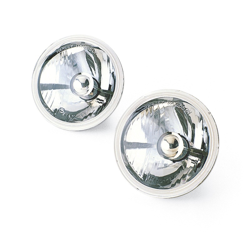 Harley Davidson 68208-98A Clear Lens with Halogen Bulb Auxiliary Lamp Bulb Kit KIT PASS LAMP,CLEAR LENS,HALOG