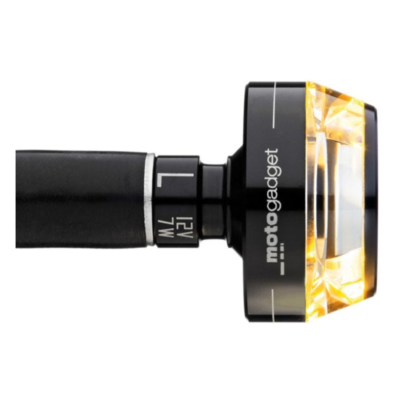 Motogadget M-Blaze Disc Bar End LED Indicator Black