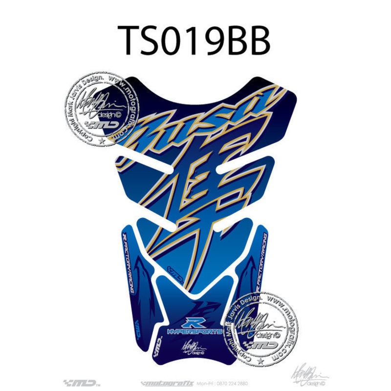 SUZUKI Tank pad MOTOGRAFIX