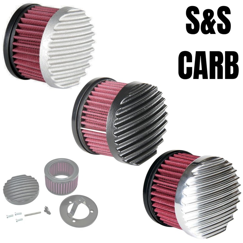 TC Bros. Finned Air Cleaner for S&S Super E and Super G Carburetors