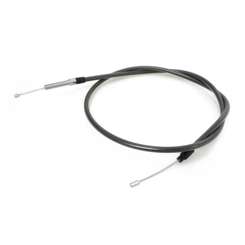 59in. Clutch Cable – Black Pearl. Fits Big Twin 1968-1986 with 4 Speed Transmission.