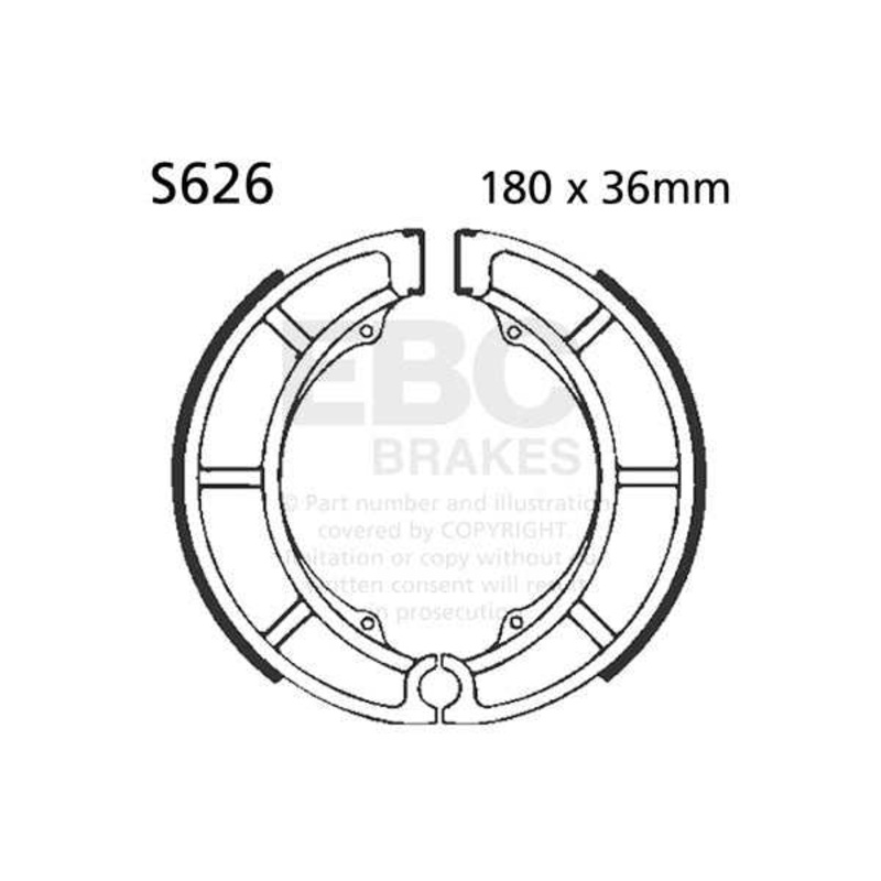 Brakes – S626 Organic – EBC