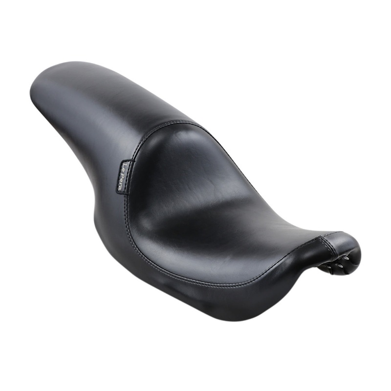 LE PERA  – Silhouette Up-Front Seat – Full-Length – Smooth – Black – FXD ’96-’03