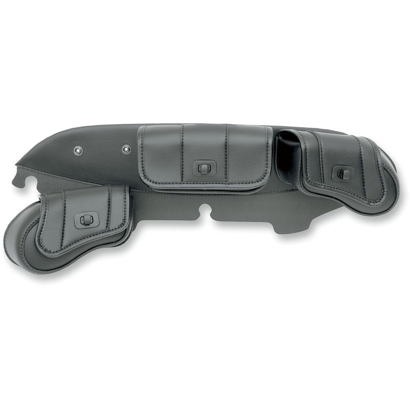 Saddlemen Cruis’n Deluxe 3-Pocket Windshield Black