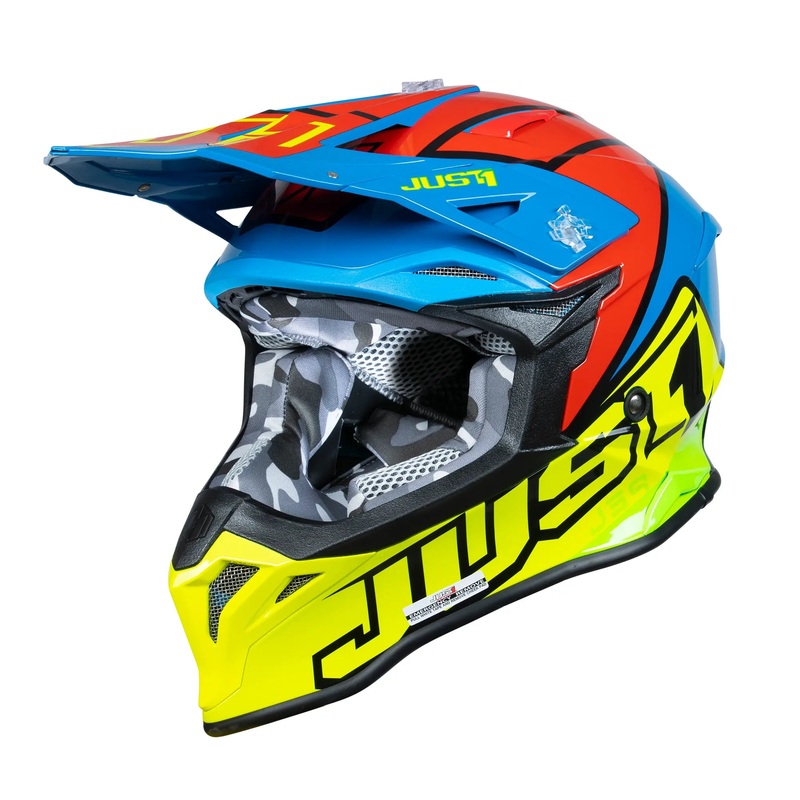 Just1 J39 Thruster Blue / Fluo Yellow / Red