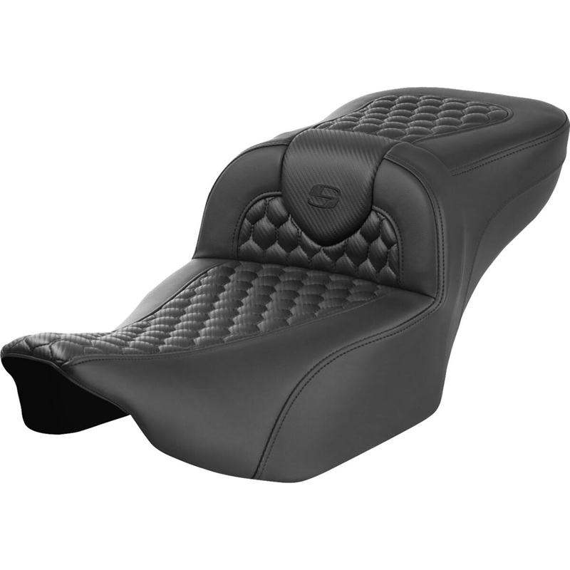 Roadsofa HC Extended Reach Seat, Black Stitch – 23+ Touring