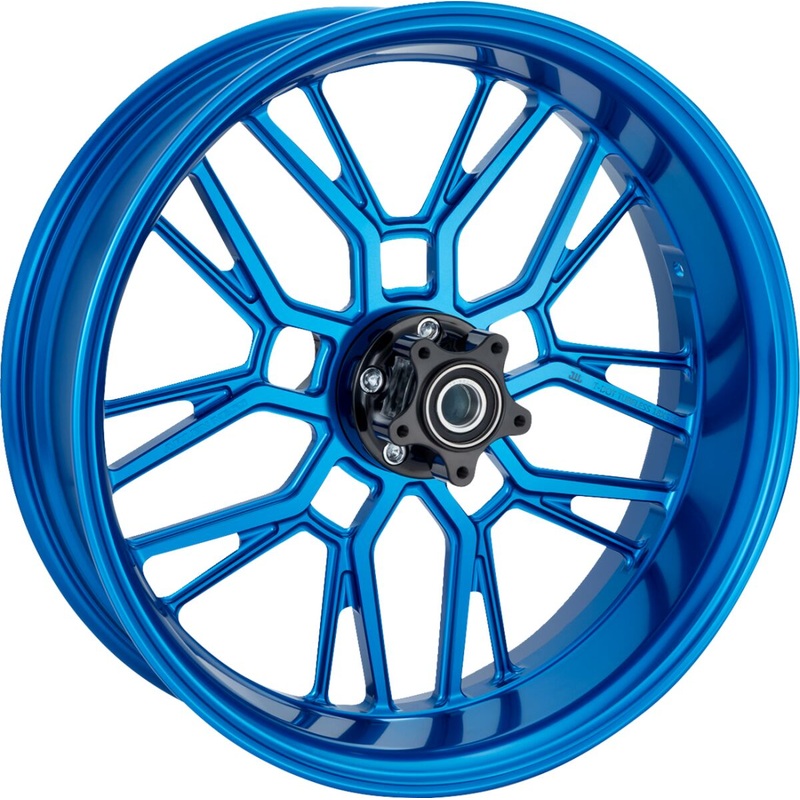 Split Spoke Forged Wheels, Blue – 18″ x 5.50″