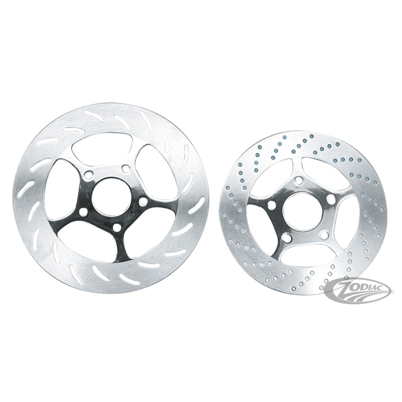 Tolle Chrome Five Spoke Disc Rotors