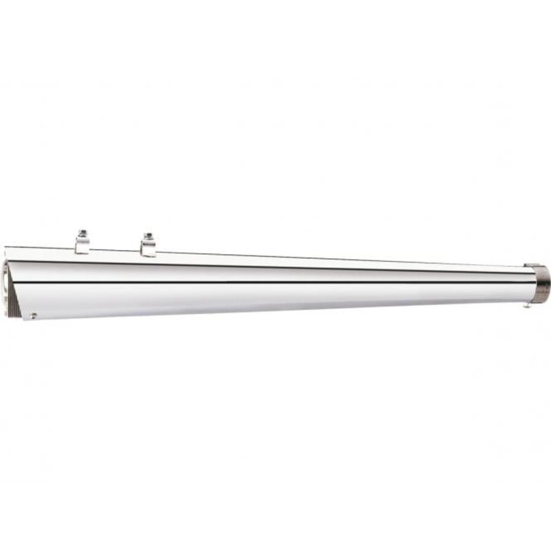 4” Megaphone Series Touring Slip-On Muffler Set Slash Cut Chrome