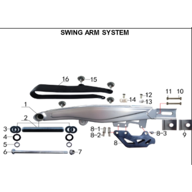 Chain Guide – 230DH Gas Dirt Bike