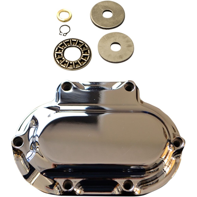 Hydraulic Side Door Cover, Chrome – Dyna & Softail & Touring