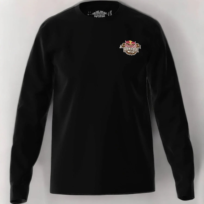 Red Bull Rampage Graphic Long Sleeves T-Shirt Black