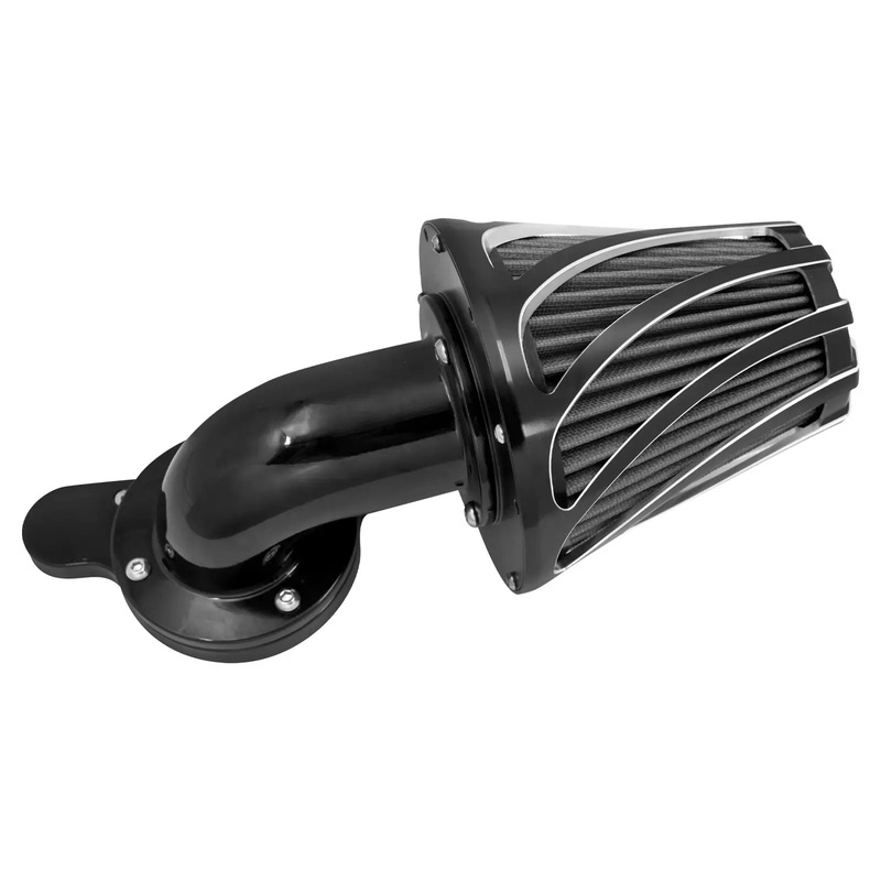 Spin-cut Air Cleaner 90 Forward-Facing Fit Harley Sportster 2004-2022 | Mactions