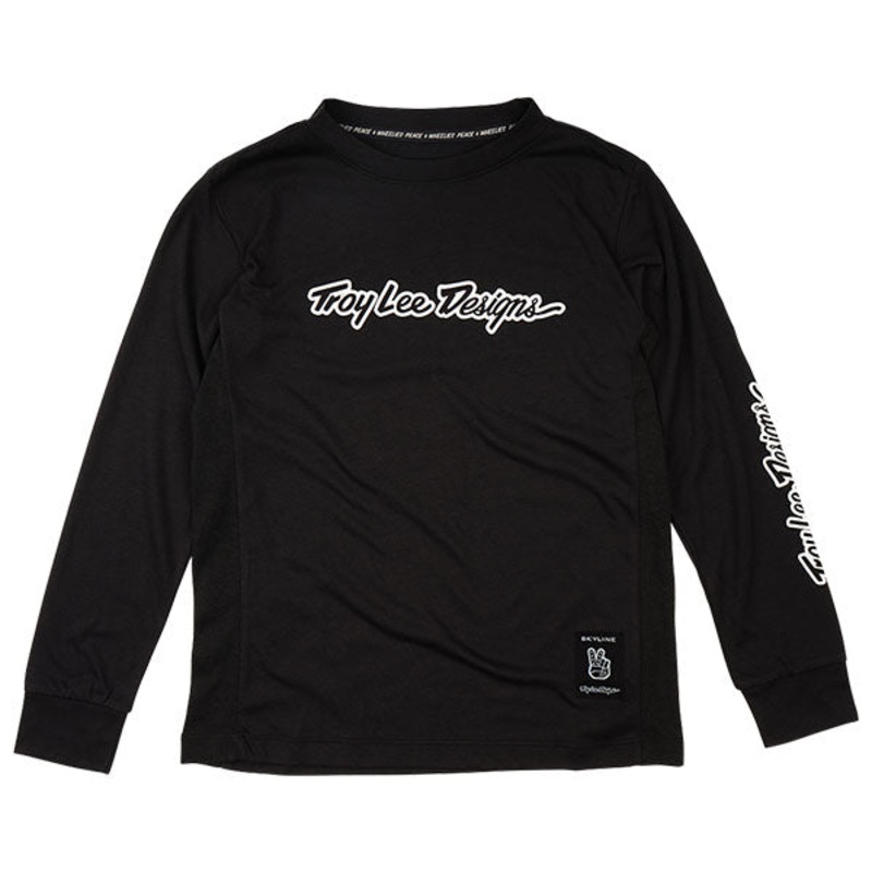 Troy Lee Designs – Skyline Signature Long Sleeve Ride Tee (MTB) (Youth)