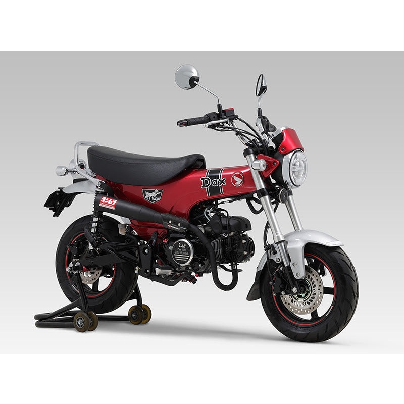 YAT DAX 125 2023-25 RACE STRAIGHT CYCLONE HIGH PIPE STAINLESS BLACK