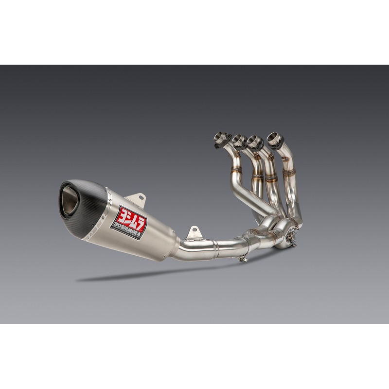 GSX-R1000 05+ / ZX10 07+ Oval Lightning Sprint Alpha T Stainless Exhaust, w/ Stainless Muffler