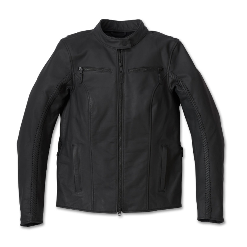Harley-Davidson Women’s Moxie Willie G Laced Leather Jacket 98008-24EW