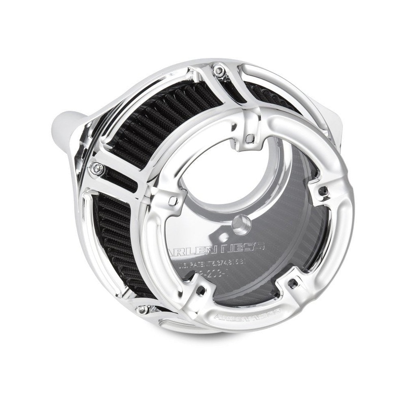 Method Air Cleaner Kit – Chrome. Fits Twin Cam 2008-2017 with Throttle-by-Wire.