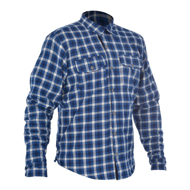 Oxford Kickback Shirt – Blue / White