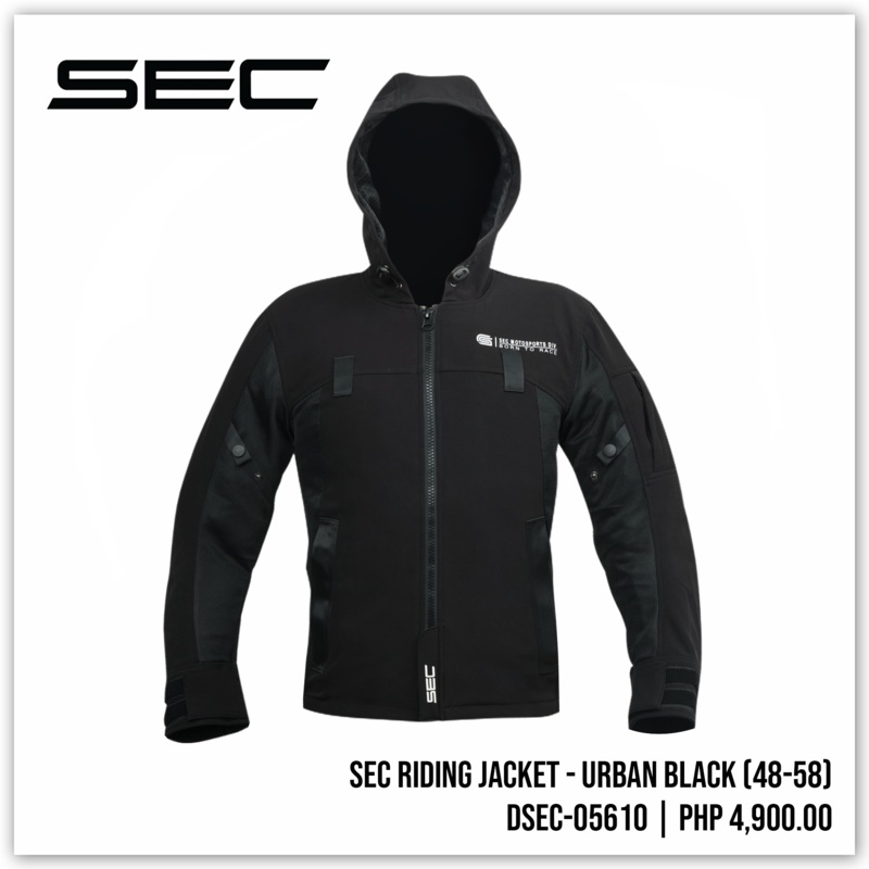 SEC Riding Jacket – Urban Black