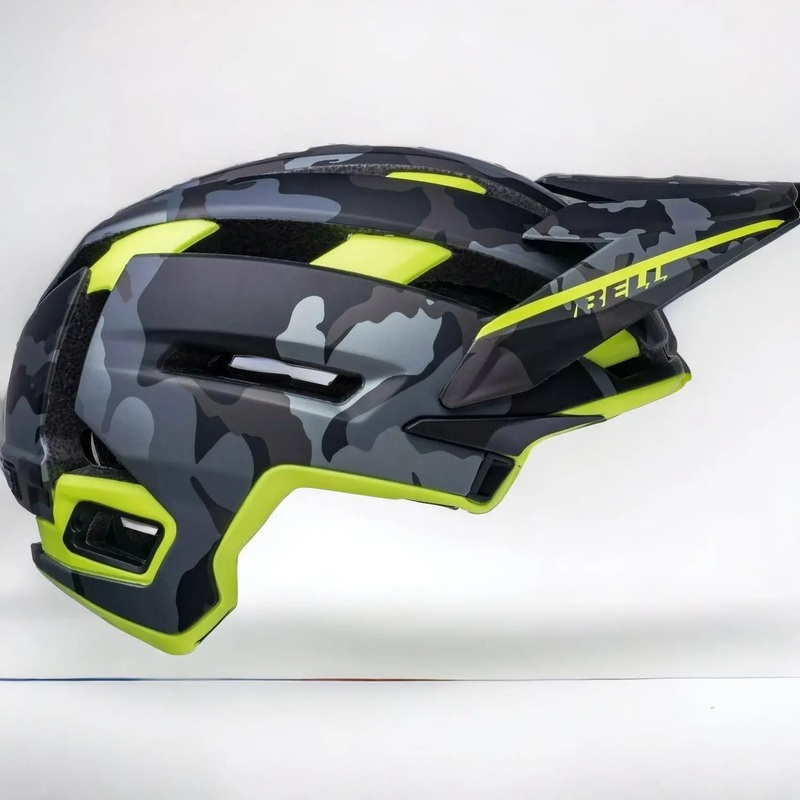 Bell Super Air MIPS MTB Helmet Matt Camo / Hi-Viz