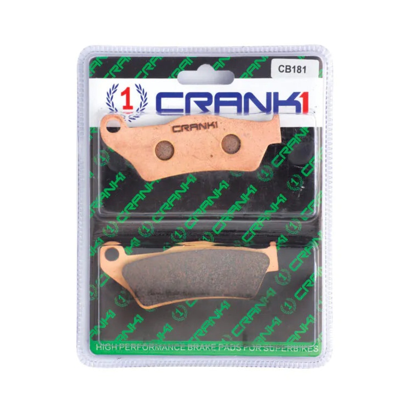 BRAKE PADS FRONT ROYAL ENFIELD CLASSIC 500 -2016 ONWARDS-CB181-CRANK1 Sintered Brake Pad
