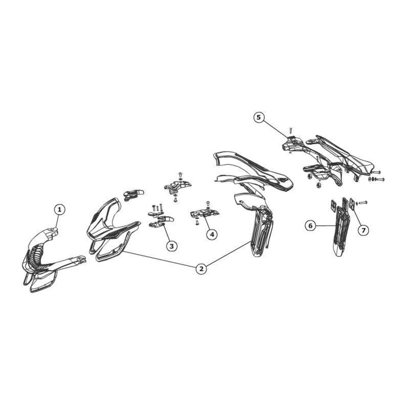 Leatt Back Brace Pack GPX Club 3 – White (M)