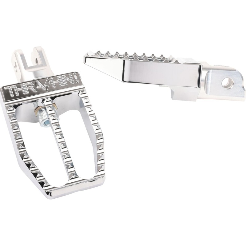 Militant Peg, Chrome – 18+ Softail (Front)