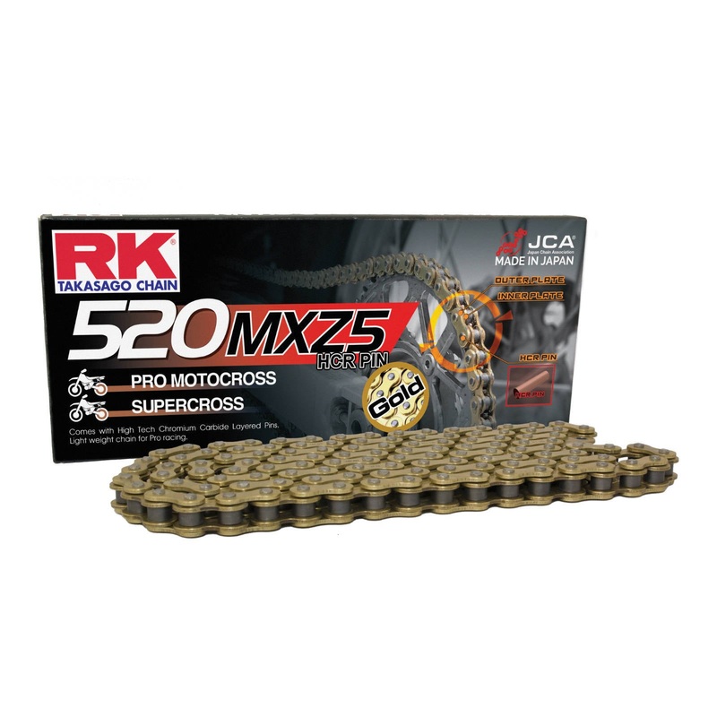 RK 520MXZ5 Chain – Gold