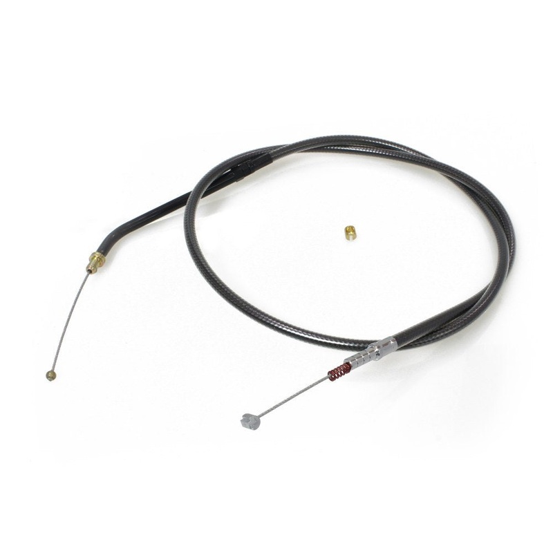 32in. Idle Cable – Black Pearl. Fits Sportster 1996-2006.