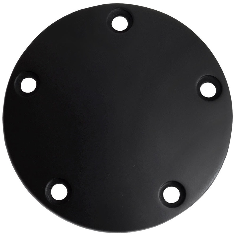 Black Harley Twin Cam Point Cover – 5 Hole