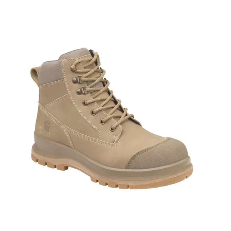 Carhartt Detroit 6″ S3 Zip Boots Dark Khaki