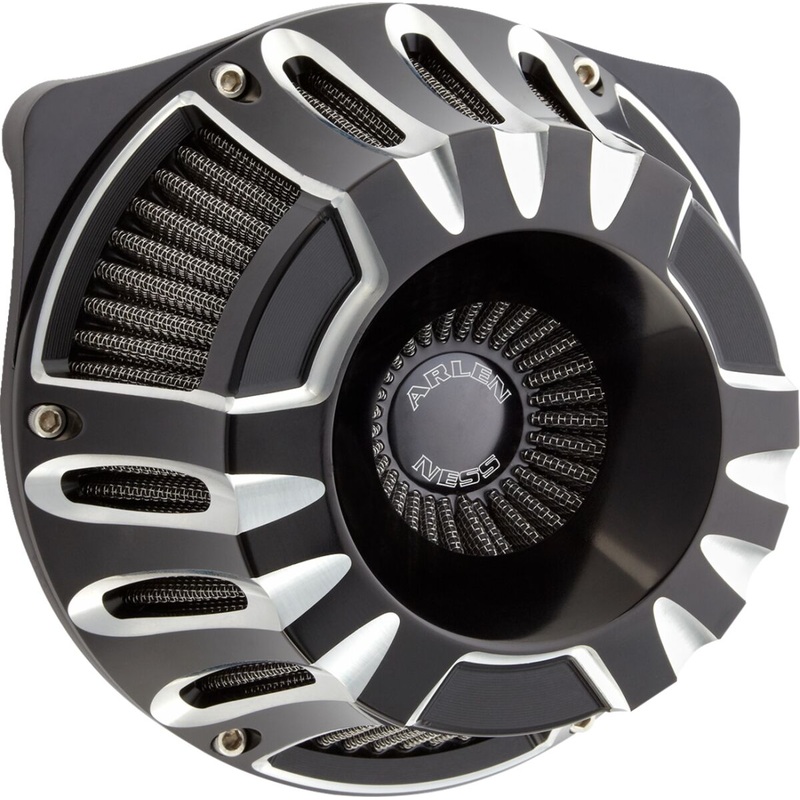 Deep Cut Inverted Series Air Cleaner, Black – 24+ Touring
