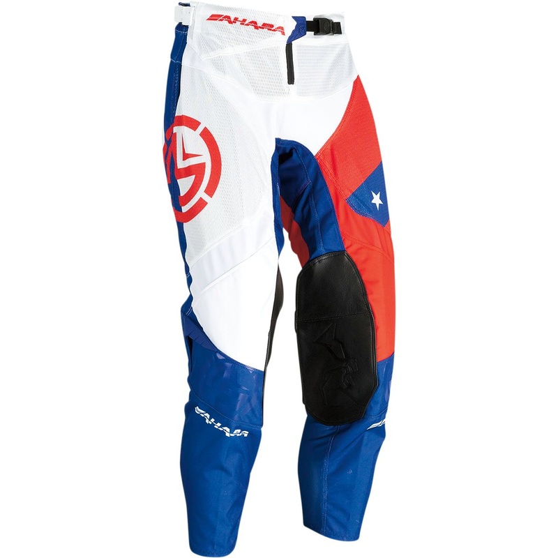 Moose Racing Sahara Textile Trouser Red / White / Blue