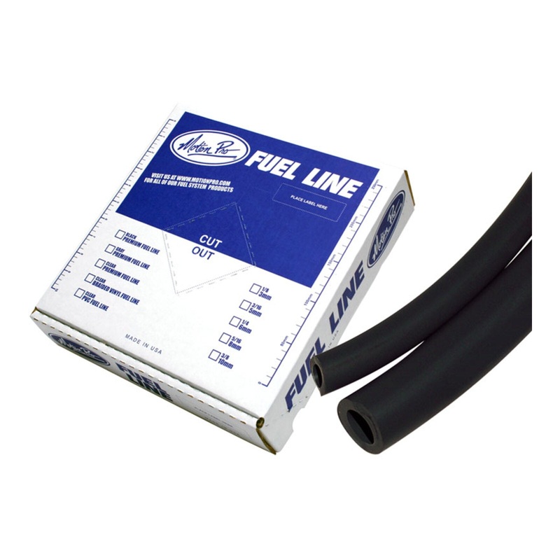 Motion Pro Fuel Hose Tygon – Black, 8mm 25ft