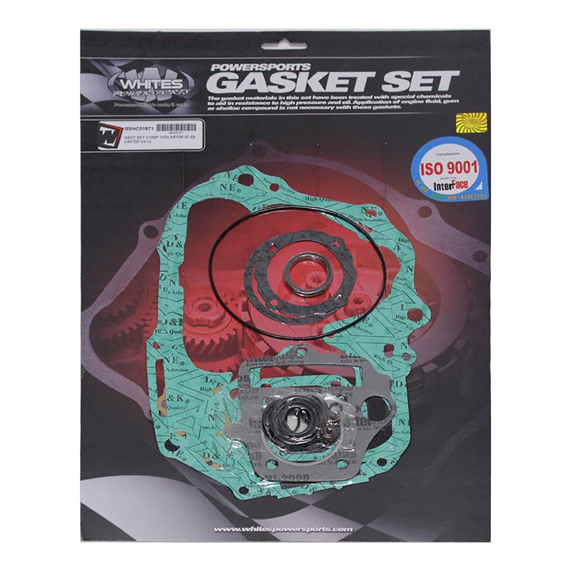 Whites Complete Gasket Set Honda XR70R ’97-’03 CRF70F ’04-’12
