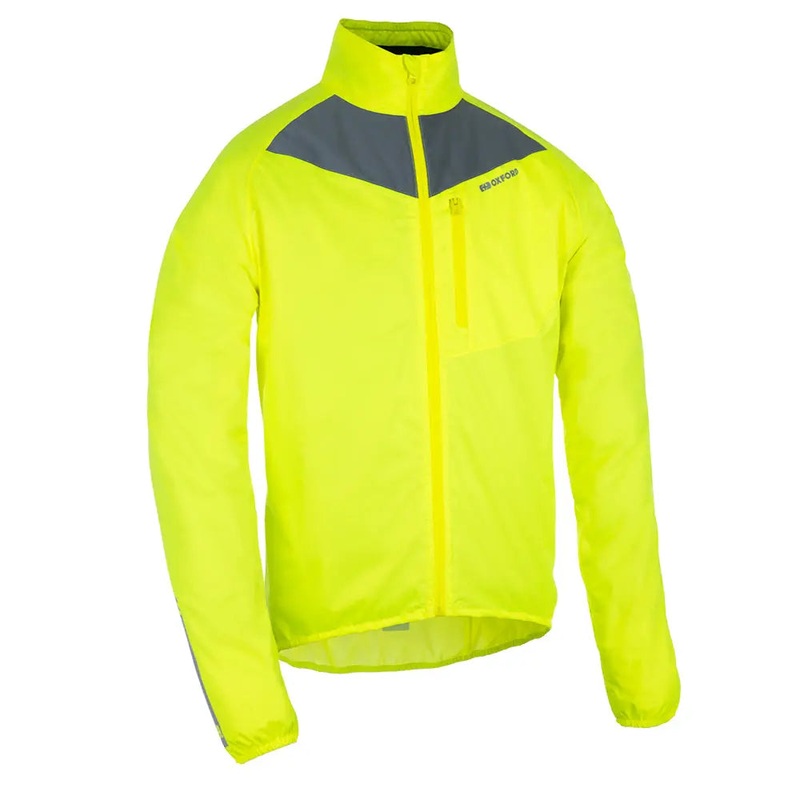 Oxford Endeavour Cycle Jacket Fluo Yellow