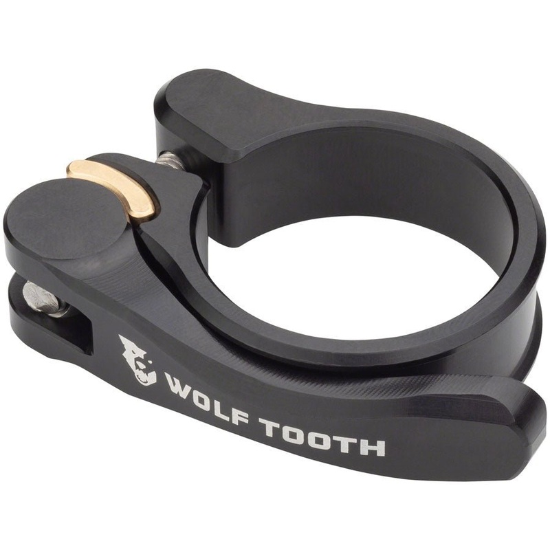 Wolf Tooth Components Quick Release Seatpost Clamp – 29.8mm Black