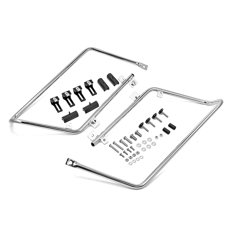 2008-2017 Harley Dyna FXDF FXDB FXDC Saddlebag Conversion Support Brackets Mount Kit