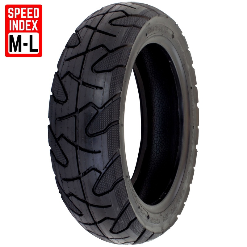 Cougar 120/70-12 Tubeless Tyre – M930 Tread Pattern