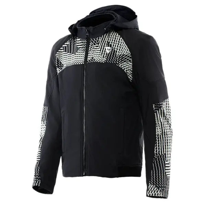 Dainese Ignite 2 Hoodie Textile Jacket Black / Moss Grey